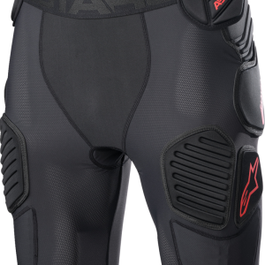 ALPINESTARS Bionic Pro Protection Shorts - Black/Red - XL 6507523-13-XL