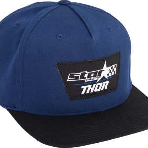 THOR Star Racing Champ Snapback Hat - Navy 2501-3824