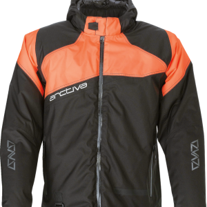 ARCTIVA Pivot 5 Hooded Jacket - Black/Orange - Large 3120-2082