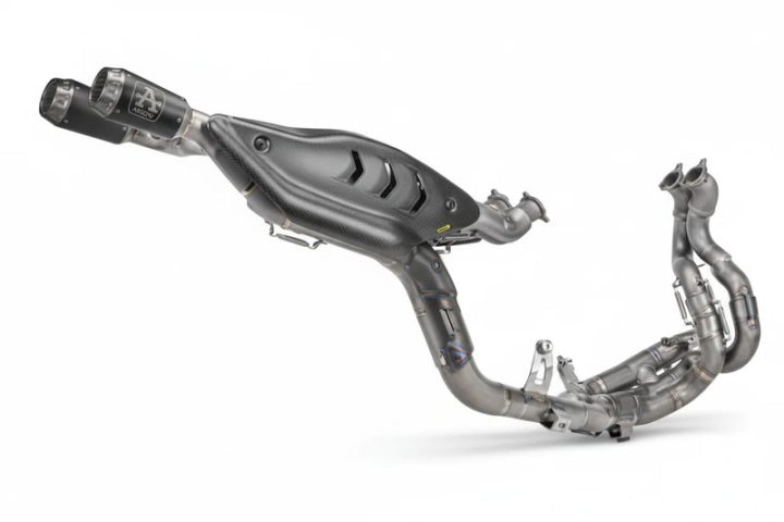 71253CP Arrow Exhaust full system Ducati Panigale V4 2025 2026 Full High Pro-Race Titanium Black Racing
