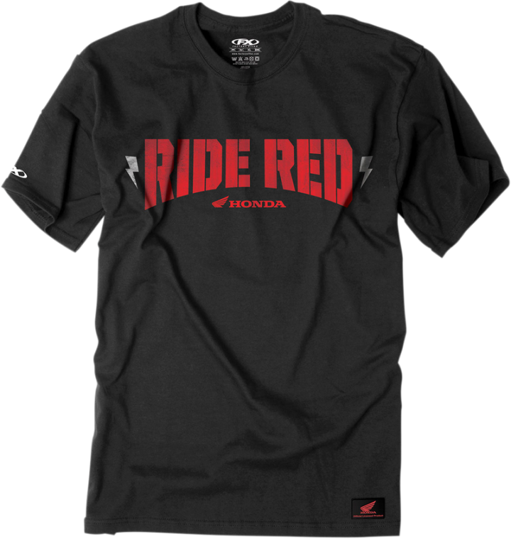 FACTORY EFFEX Honda Ride Bolt T-Shirt - Black - Large 16-88322
