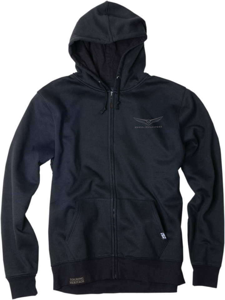 FACTORY EFFEX Goldwing Burst Zip Hoodie - Black - Medium 25-88812