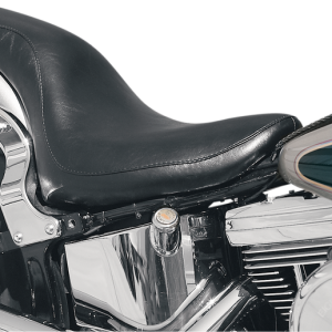 SADDLEMEN Seat - Profiler - Black - Smooth - Softail 8885FJ