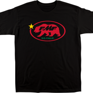 FMF Republic of Exhaust T-Shirt - Black - Large SU21118907BKLG 3030-20718