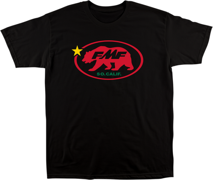 FMF Republic of Exhaust T-Shirt - Black - Large SU21118907BKLG 3030-20718