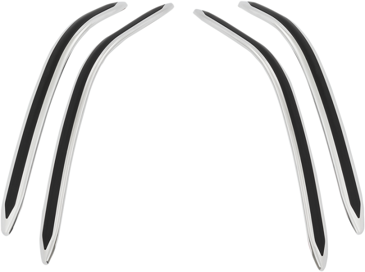 SHOW CHROME Saddlebag Scuff Strips 52-957