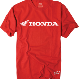 FACTORY EFFEX Honda Horizontal T-Shirt - Red - Medium 15-88330