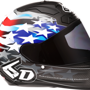 6D ATS-1R Helmet - Patriot - Red/White/Blue - Small 30-0695