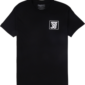 Deegan Apparel Holeshot T-Shirt - Black - 2XL DMTSS3027BLK2XL