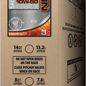 BEL-RAY V-Twin Synthetic Oil - 10W-50 - 6 U.S. gal. - Bag-In-Box 301390150033
