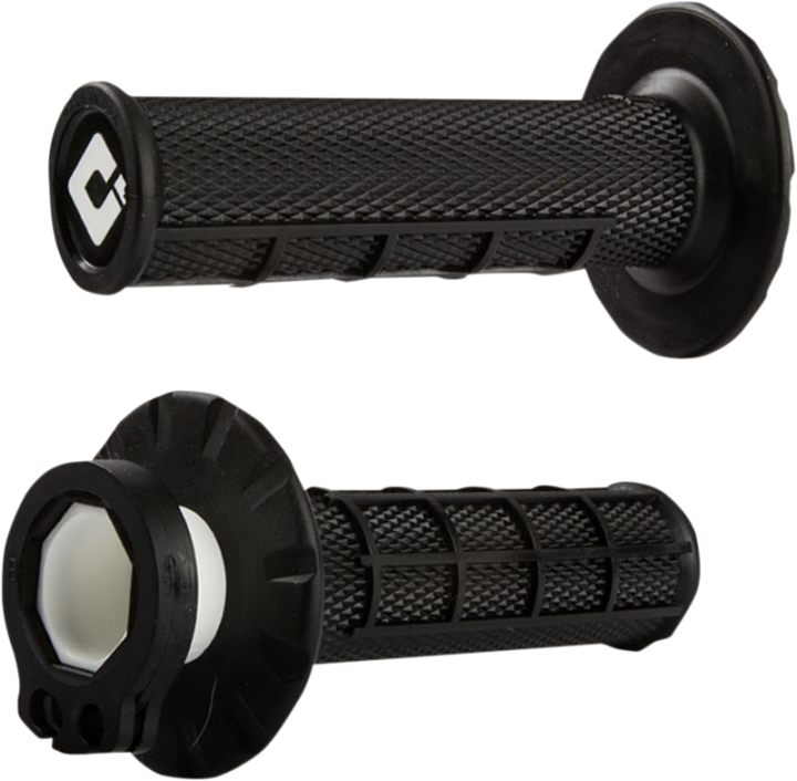 ODI Grips - MX - Half Waffle - Black H36HWB