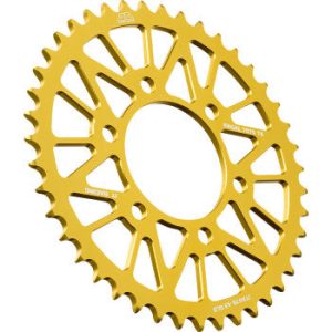 JT SPROCKETS Rear Sprocket - Aluminum - 43 Tooth - Gold - Kawasaki JTA478.43GLD