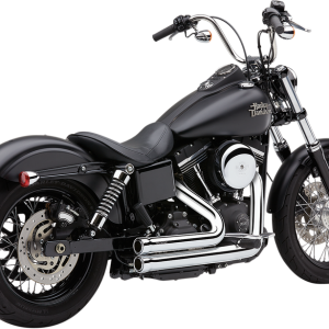 COBRA 909 Exhaust - Chrome - '12-'17 Dyna 6708