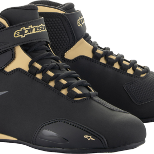 ALPINESTARS Women's Sektor Shoes - Black/Champagne - US 7 2515719-1090-7