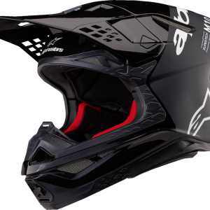 ALPINESTARS Supertech M10 Helmet - Flood - MIPS® - Black/Dark Gray - 2XL 8301023-1310-2X