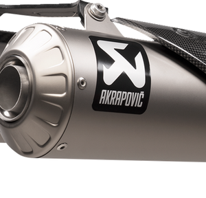 AKRAPOVIC Slip-On Muffler - Titanium Scrambler 1100 2021-2023 S-D11SO13-HBFGT 1811-4247