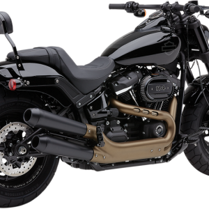 COBRA Black El Diablo Mufflers for Fat Bob 6046B