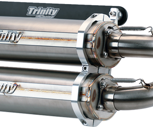 TRINITY RACING Stainless Steel Exhaust System RZR XP 1000 FULL SYSTEMTR-4119D-SS