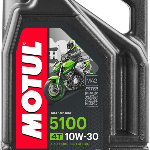 MOTUL 5100 4T Synthetic Blend Oil - 10W-30 - 4L 104063