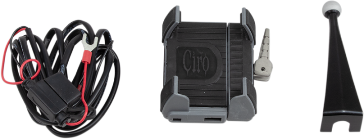 CIRO Premium Holder W/Charger - '96-'13 FLHT 50216