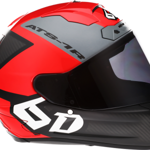 6D ATS-1R Helmet - Wyman - Red/Gray - Large 30-0737