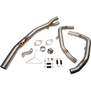 LEOVINCE Header - Stainless Steel - Ninja 400/500 2018-2025 2026 80038 1812-0573