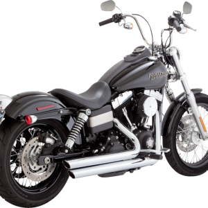 VANCE & HINES Big Shots Staggered Exhaust System - Chrome 17338