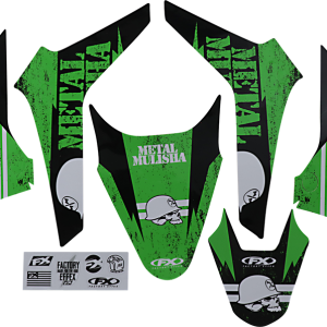 FACTORY EFFEX Metal Mulisha Graphic Kit - Kawasaki 23-11112