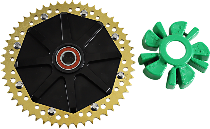 ALLOY ART Cush Drive Sprocket - Black - 53 Tooth G2CC53-12