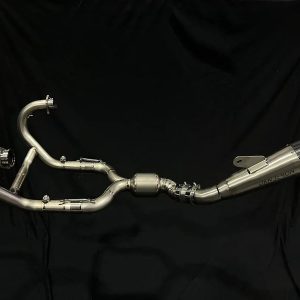 Vandemon BMW R NINET Titanium Exhaust System with Brushed Headers 2014-2023 BMWRNINETTIEXHBRB VA-22