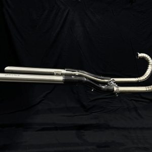 Vandemon BMW R18 Bagger and Classic Long Titanium Exhaust system 2020-2025 BMWR18TIEXHSYSB VA-96