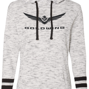 FACTORY EFFEX Women's Goldwing Bold Pullover Hoodie - White/Black - Medium 25-88822