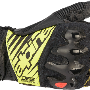 ALPINESTARS GP Tech v2 Gloves - Black/Fluo Yellow/White/Fluo Red - Medium 3556622-1503-M