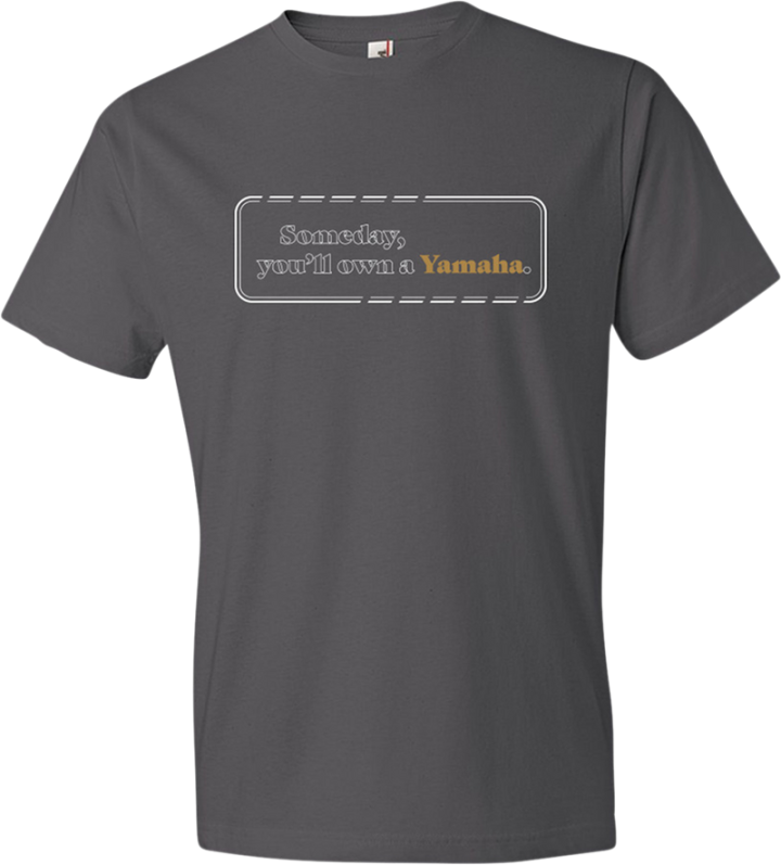 YAMAHA APPAREL Yamaha Someday T-Shirt - Charcoal - Small NP21S-M1795-S