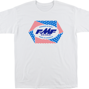 FMF Geometry T-Shirt - White - Small SU21118901WHSM 3030-20696