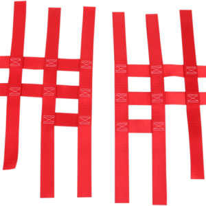 MOTORSPORT PRODUCTS Nerf Bar Net - Red - Yamaha/Honda 81-0303