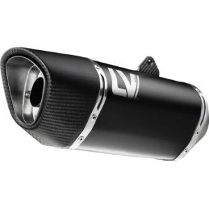 LEOVINCE LV-14 R Slip-On Muffler - Black Edition - Z/Ninja 400/500 2024 15607BU