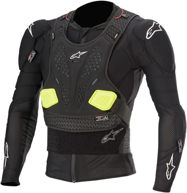 ALPINESTARS Bionic Pro v2 Jacket - Black/Yellow - XL 6506620-155-XL