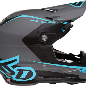 6D ATR-1 Helmet - Stealth - Cyan - XL 10-4628