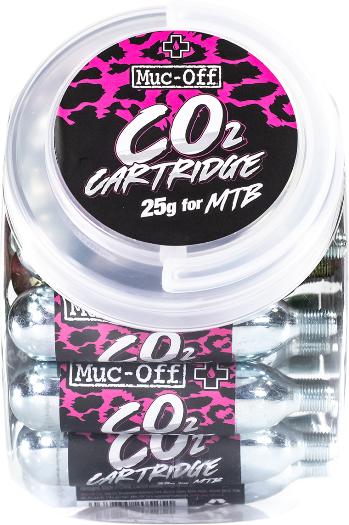 MUC-OFF USA 25g CO2 Inflator Refill Pack - 25 pc. 20119