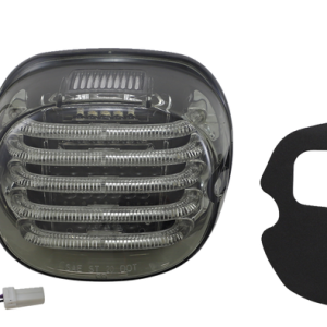 CUSTOM DYNAMICS Taillight/Turn Signal - Top Window - Smoke Lens PB-TL-INT-TW-S
