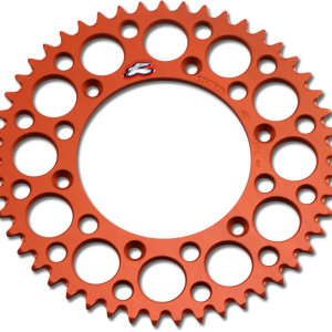 RENTHAL Sprocket - Orange - 49 Tooth 224U-520-49GPOR
