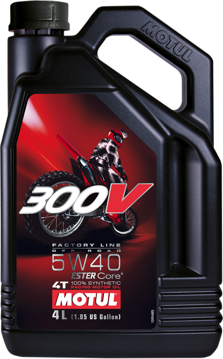 MOTUL 300V Offroad Synthetic Oil - 5W-40 - 4L 104135