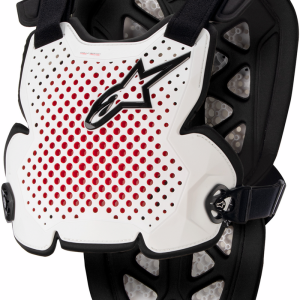 ALPINESTARS A-1 Pro Chest Protector - White/Black/Red - M/L 6700123213M/L