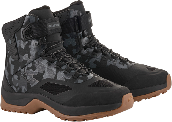 ALPINESTARS CR-6 Drystar® Shoes - Black/Gray/Gunmetal - US 8 261102090848