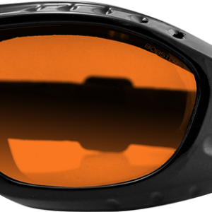 BOBSTER Night Hawk Goggles - Black/Amber BHAWK01A
