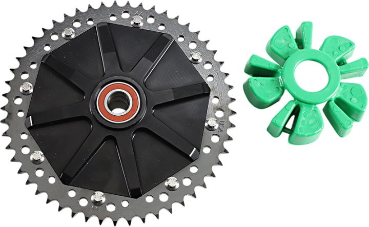 ALLOY ART Cush Drive Sprocket - Black - 53 Tooth G2CC53-11