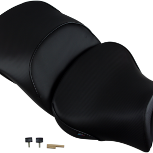 SARGENT World Sport™ Performance Seat - Black - Carbon FX - Low - BMW R 1200 RT 2014-2019 WS-654-19