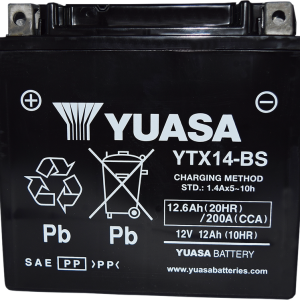 YUASA Battery - YTX14-BS YUAM3RH4STWN
