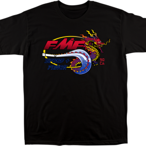 FMF Fire Starter T-Shirt - Black - Small FA21118901BKSM 3030-21252